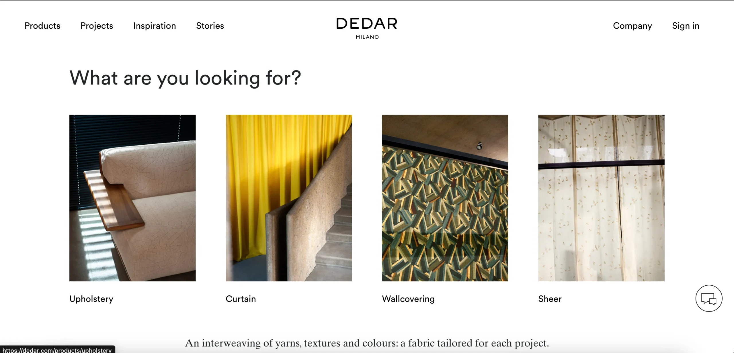Dedar Milano Fabric